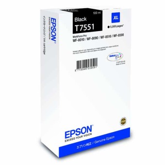 Originlna cartridge Epson T7551 (ierna)