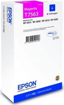 Originlna npl Epson T7563 (Purpurov)