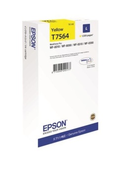 Originálna cartridge Epson T7564 (Žltá)
