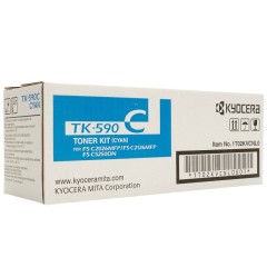 Toner do tiskrny Originlny toner KYOCERA TK-590C (Azrov)