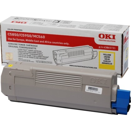 Originlny toner OKI 43865721 (lt)