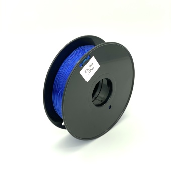 Tlačová struna TPU Flexible pre 3D tlačiarne, 1,75mm, 0,8kg, modrá (priehľadná)