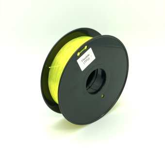 Tlačová struna TPU Flexible pre 3D tlačiarne, 1,75 mm, 0,8 kg, žltá (priehľadná)