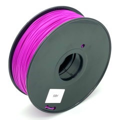 Tisková struna ABS pro 3D tiskárny, 1,75mm, 1kg, fialová