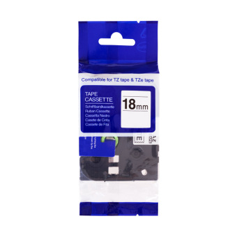 Kompatibilná páska s Brother TZE-CL4, 18 mm, čistiaca kazeta