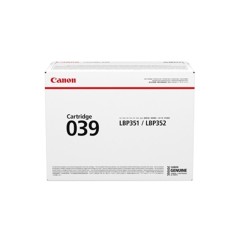 Toner do tiskrny Originln toner CANON CRG-039 (ierny)