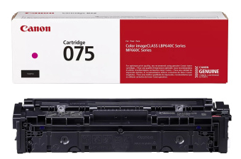 Origin�lny toner CANON CRG-075M (Purpurov�)