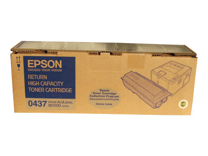 Originlny toner EPSON C13S050437 (ierny)