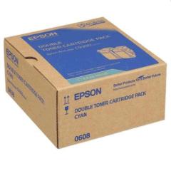 Originálny toner EPSON C13S050608 (Azúrový)