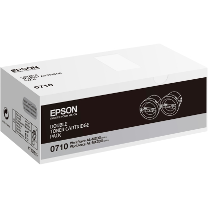 Originlny toner EPSON C13S050710 (ierny) multipack