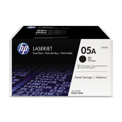 Originlny toner HP 05A, HP CE505D (ierny) multipack