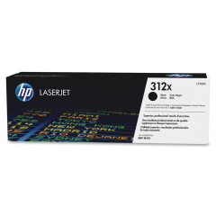 Toner do tiskrny Originlny toner HP 312X, HP CF380X (ierny)