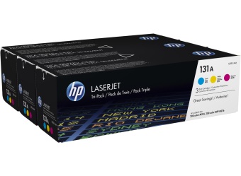 Originlne tonery HP 131A, HP U0SL1AM (Farebn) multipack