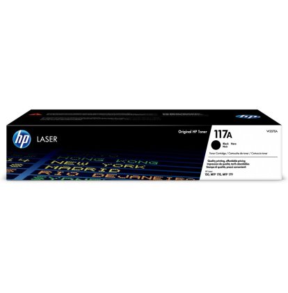 Originlny toner HP 117A, HP W2070A (ierny)