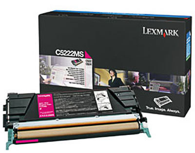 Originlny toner Lexmark C5222MS (Purpurov)