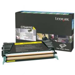 Toner do tiskrny Originln toner Lexmark C734A1YG (lt)