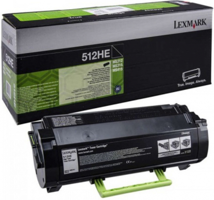 Originlny toner Lexmark 51F2H0E (ierny)