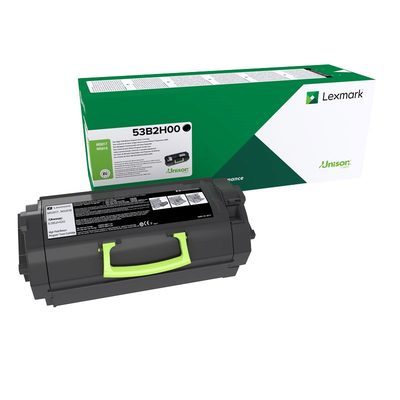 Originlny toner Lexmark 53B2H00 (ierny)