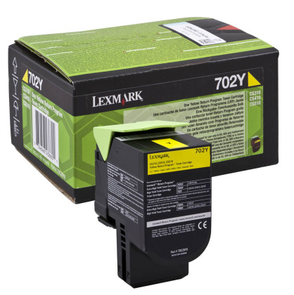 Originlny toner Lexmark 70C20Y0 (lt)