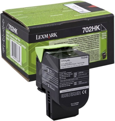 Originlny toner Lexmark 70C2HK0 (ierny)
