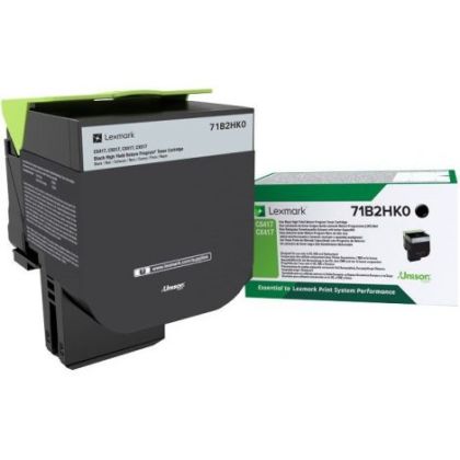 Originln toner Lexmark 71B2HK0 (ierny)