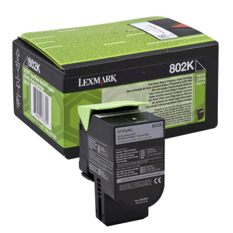 Originálny toner Lexmark 80C20K0 (Čierny)