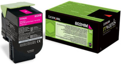 Toner do tiskrny Originlny toner Lexmark 80C2HM0 (Purpurov)