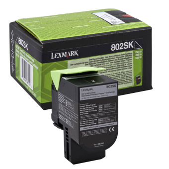Originálny toner Lexmark 80C2SK0 (Čierny)