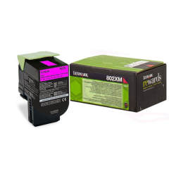 Toner do tiskrny Originlny toner Lexmark 80C2XM0 (Purpurov)