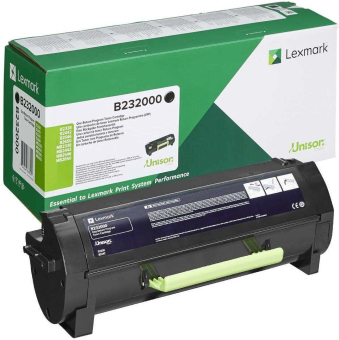 Originlny toner Lexmark B232000 (ierny)