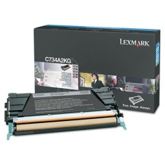 Toner do tiskrny Originlny toner Lexmark C734A2KG (ierny)