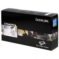 Toner do tiskrny Originlny toner Lexmark C734A2YG (lt)