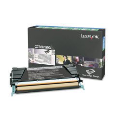 Toner do tiskrny Originln toner Lexmark C736H1KG (ierny)