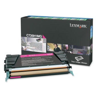 Originln toner Lexmark C736H1MG (Purpurov)