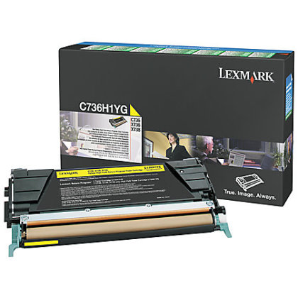 Originln toner Lexmark C736H1YG (lt)