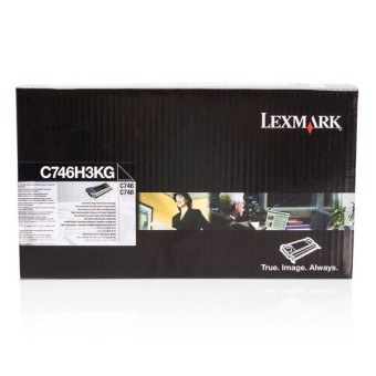 Originln toner Lexmark C746H3KG (ierny)