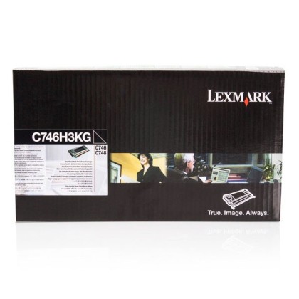 Originln toner Lexmark C746H3KG (ierny)