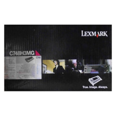 Toner do tiskrny Originln toner Lexmark C748H3MG (Purpurov)