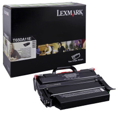 Toner do tiskrny Originlny toner Lexmark T650A11E (ierny)