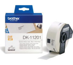 Originlne etikety Brother DK-11201, papierov biele, tand. adresy, 29 x 90 mm, 400 ks