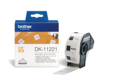 Originlne etikety Brother DK-11221, papierov biele, tvorcov, 23 x 23 mm, 1000 ks