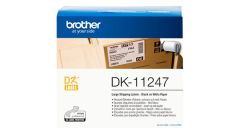 Originln etikety Brother DK-11247, biele, vek adresn ttky, 103 x 164 mm, 180 ks