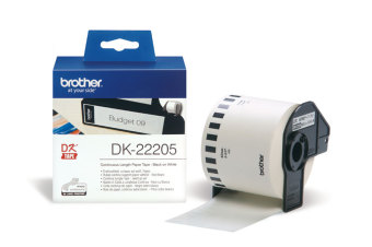 Originlne etikety Brother DK-22205, papierov rola 62mm x 30,48m
