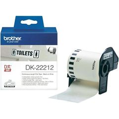 Originlne etikety Brother DK-22212, filmov kot, 62  mm x 15,24m