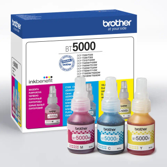 Sada originlnch flia Brother BT-5000 CMY (CLVAL)
