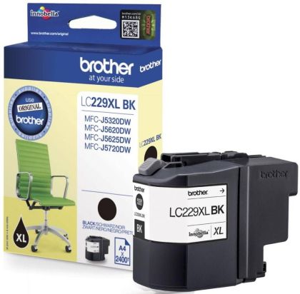 Originlna npl Brother LC-229XLBK (ierna)