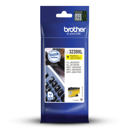 Originlna npl Brother LC-3239XL Y (lt)