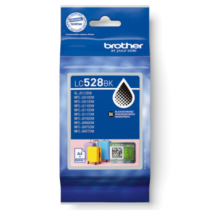 Origin�lna n�pl� Brother LC-528 BK (�ierna)
