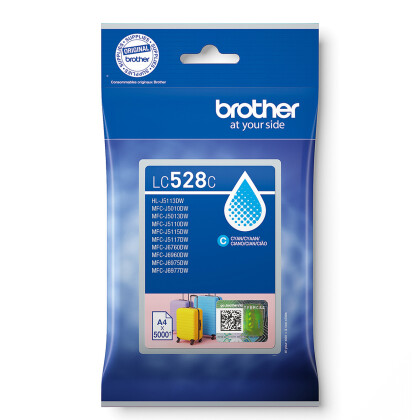Origin�lna n�pl� Brother LC-528 C (Az�rov�)
