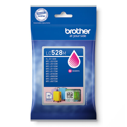 Origin�lna n�pl� Brother LC-528 M (Purpurov�)
